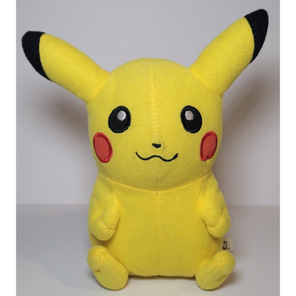Pokemon Pikachu 7" Polyester Plush Stuff Toy Factory 2022 Collection